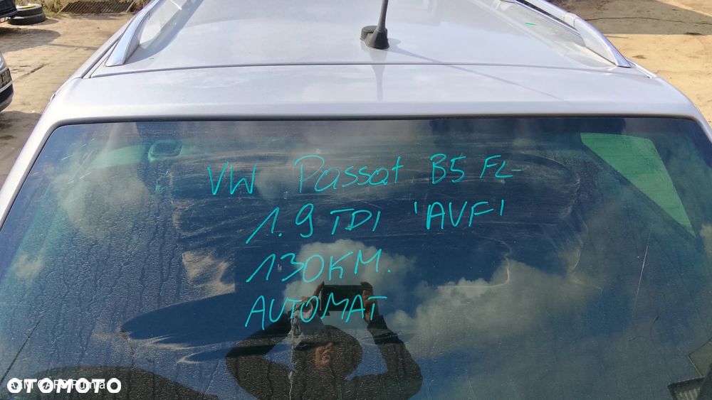 VW PASSAT B5 FL KOMBI KLAPA BAGAŻNIKA - 6