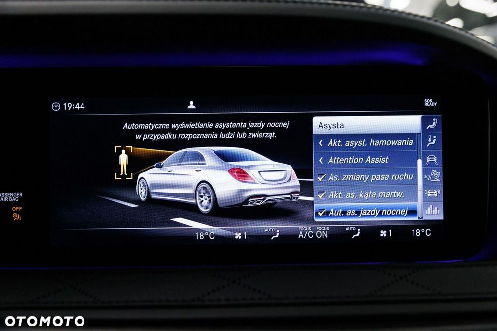 Mercedes-Benz Klasa S 63 AMG L 4Matic+ AMG Speedshift 9G-MCT - 39