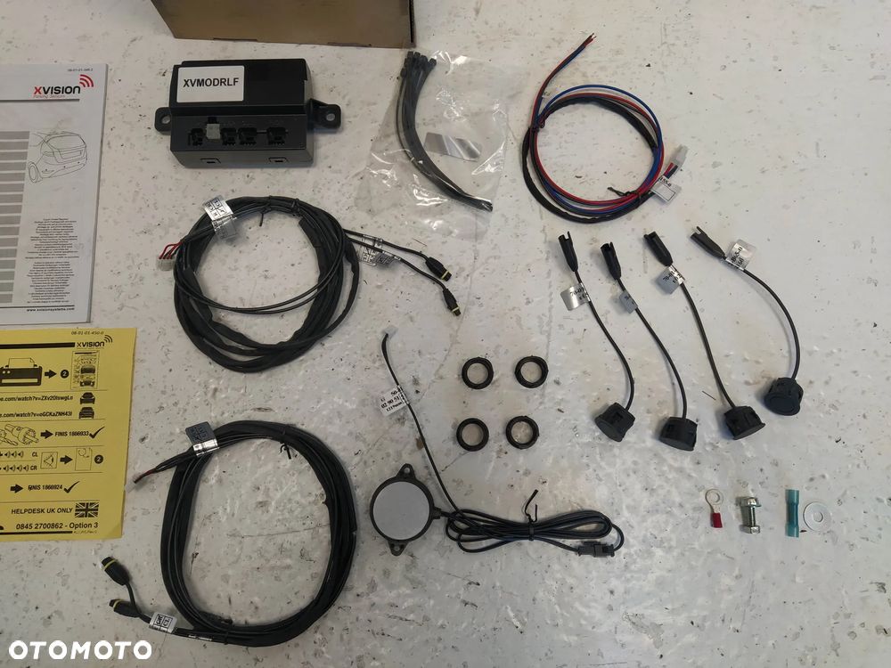 FORD XVISION FORD KA MK2 KUGA MK2 KUGA MK1 ZESTAW KOMPLET CZUJNIKÓW WSPOMAGANIA  PARKOWANIA PDC NOWY - 6