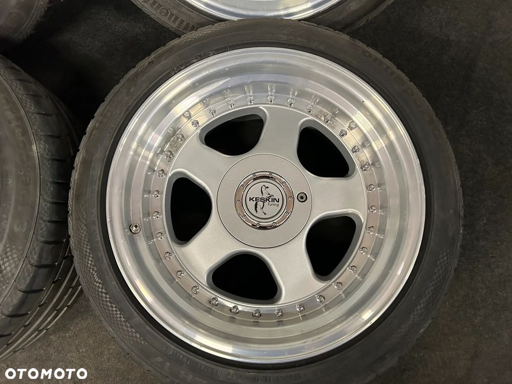 Alufelgi Keskin BMW Seria 5 E39 17 cali 5x120 4szt. Dwie szerokości! Rant! - 12