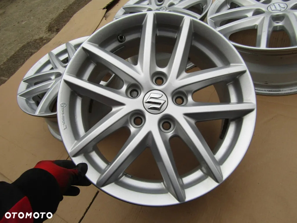 4x Felgi 16 Suzuki Swift Fiat Sedici SX4 6,5j 5x114,3 ET50 + czujniki TPMS