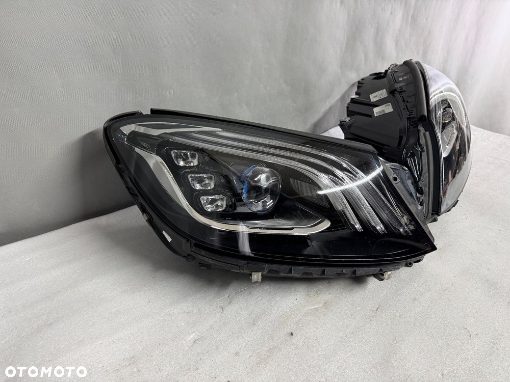 Lampa przednia lewa prawa Komplet Mercedes S LIFT W222 A222 Multibeam. - 3