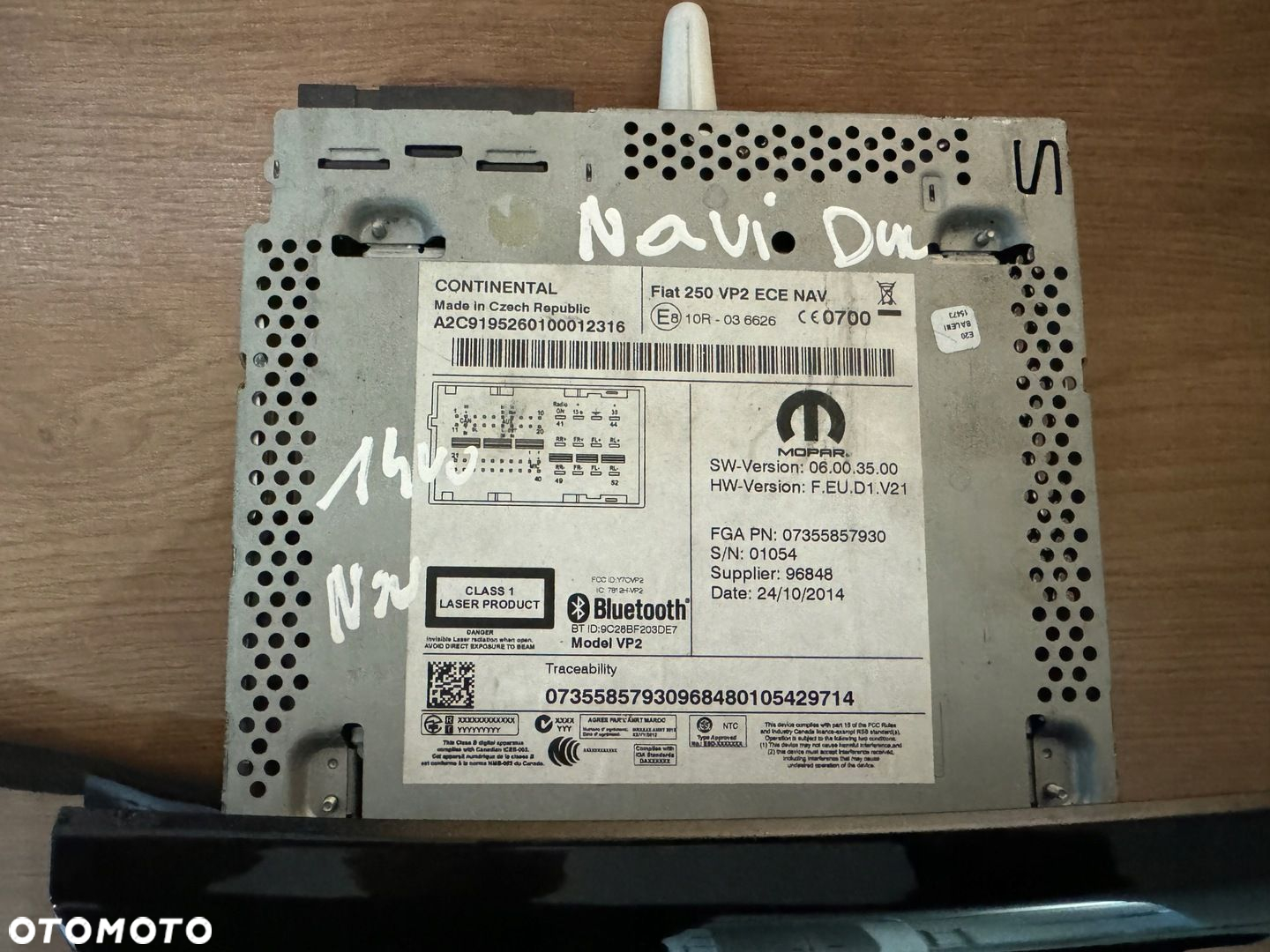 Ducato Boxer Jumper 14-21r radio z nawigacją - 4