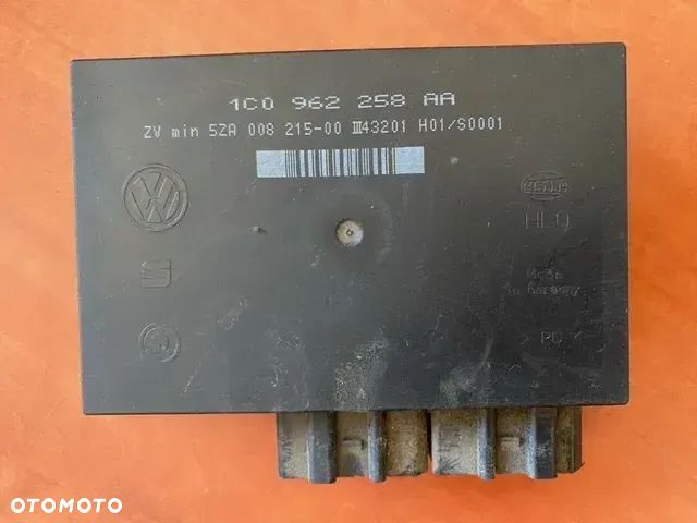MODUŁ KOMFORTU VW GOLF PASSAT SKODA OCTAVIA 1C0962258AA - 1