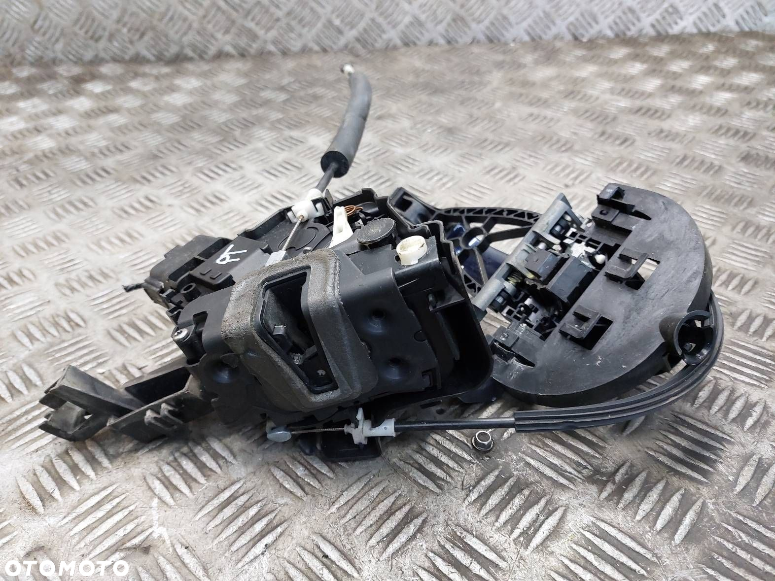 ZAMEK DRZWI PRAWY TYŁ + KLAMKA JAGUAR XF X250 JJX 8X23-24994-DE - 4