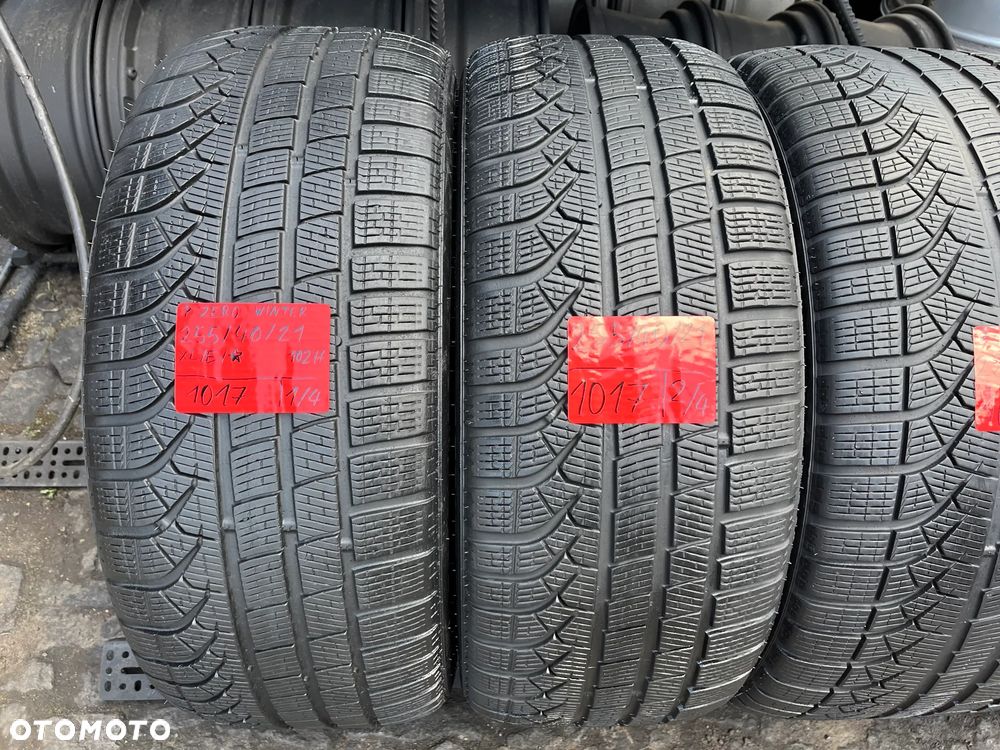 285 35 21 x2 + 255 40 21 x2 Pirelli P Zero Winter *-BMW Zima - 3