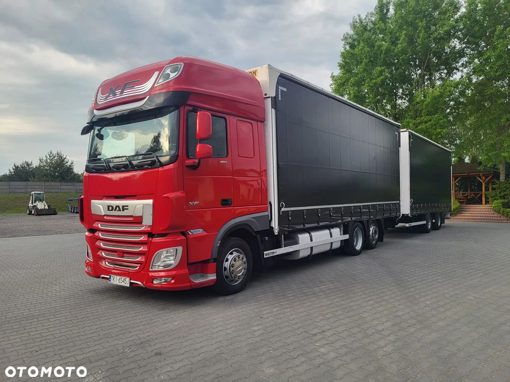 DAF XF480 Super Space Zestaw Przejazdowy Krajowy - 2