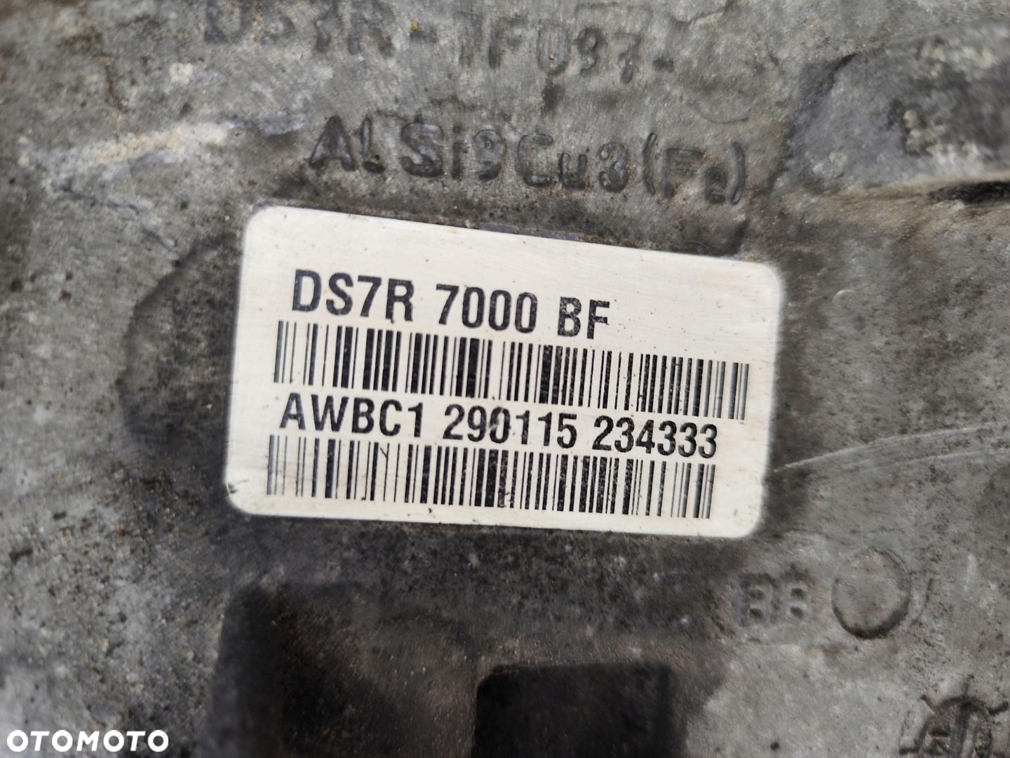 MONDEO MK5 MKV 2.0 TDCI SKRZYNIA BIEGÓW AUTOMAT POWERSHIFT DS7R 7000 BF - 12