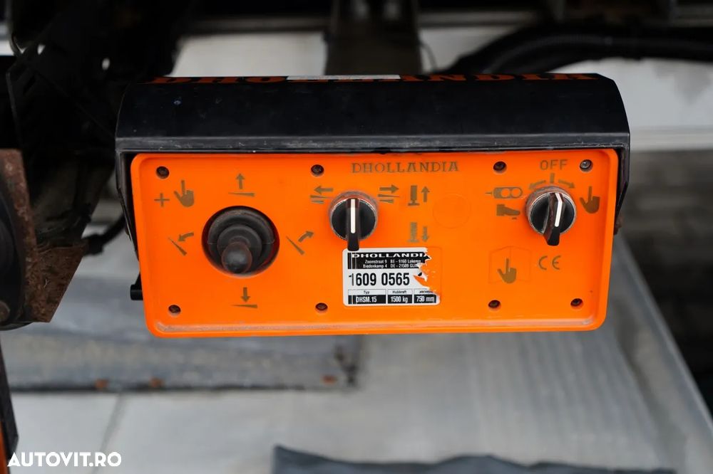 MAN TGM 12.290 / 4x2 / CAROSERIE REFRIGERATĂ 7.8 M / UNITATE THERMO KING T-1200 R / platformă ridicătoare spate / MULTIMEMBRU / DHOLLANDIA - 18