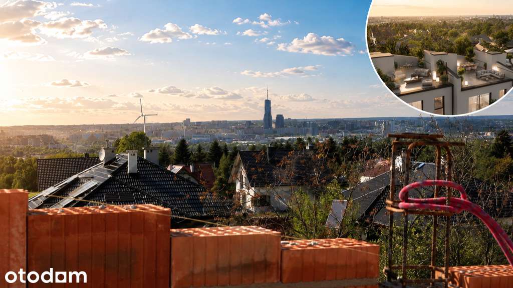 3 pokoje | 64m² | Taras 53m2| Panorama na Rzeszów!