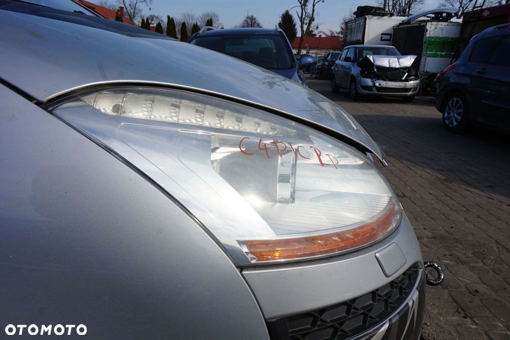 MASKA ZDERZAK BŁOTNIKI LAMPY C4 PICASSO I EZRC  CITROEN 2006-2010 SREBRNY PRZÓD KOMPLETNY - 8