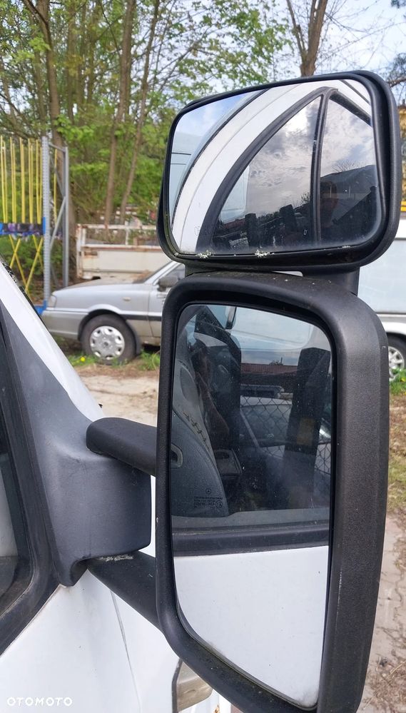 Lusterko zewnętrzne prawe lewe Mercedes Sprinter Volkswagen LT35  podwójne szerokokątne 95-06 - 2