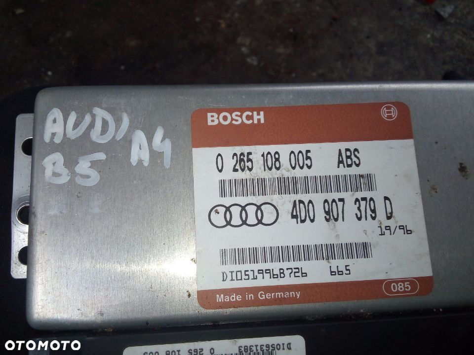 Audi A4 B5 moduł sterownik ABS 0265108005 - 1