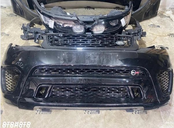 PRZÓD MASKA BŁOTNIKI ZDERZAK LAMPY CHŁODNICE PAS RANGE ROVER L494 SVR - 5