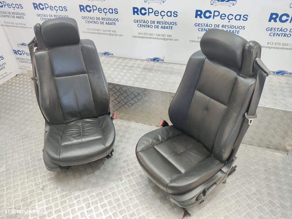 Conjunto Bancos Frente Frontais Pele BMW Serie 6 E64 Cabrio Eletricos 2003 a 2010 - 3