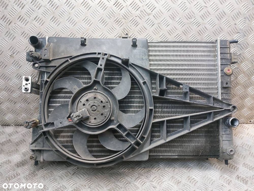 CHŁODNICE KOMPLET + WENTYLATORY OPEL OMEGA B 90530634 90570701 52460418 - 8