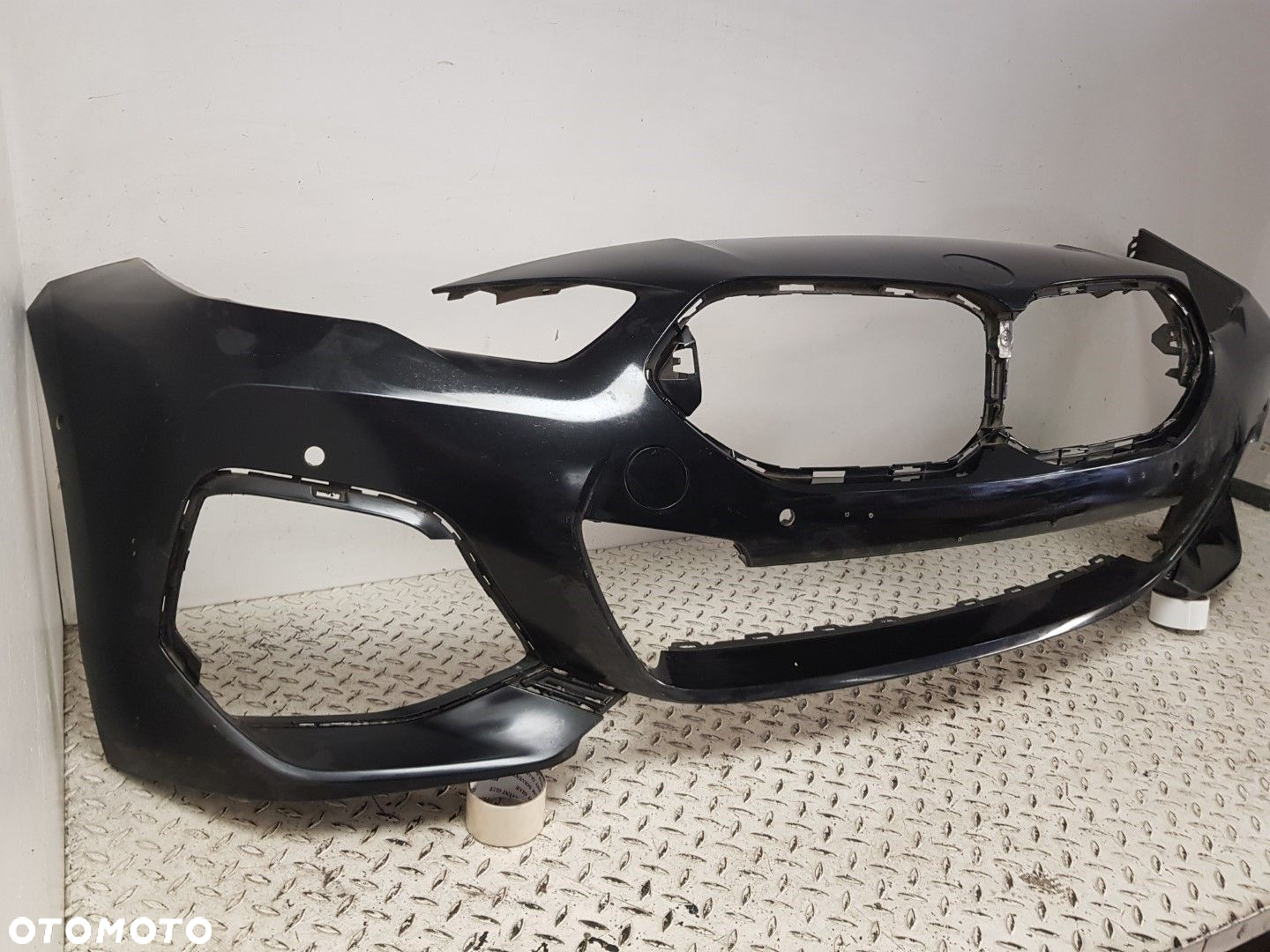 NIEUSZKODZONY ZDERZAK PRZEDNI PRZÓD BMW 2 GRAN COUPE M-PAKIET F44 8075476 BLACK SAPHIRE 6xPDC - 4