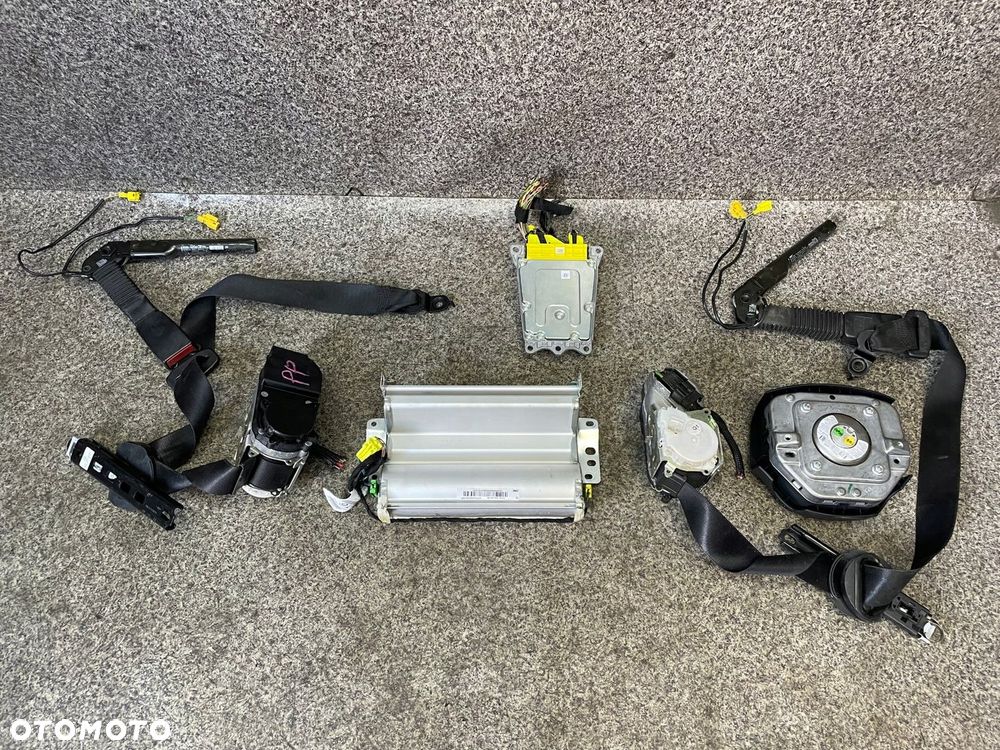 Pasy napinacze poduszka kierowcy pasazera modul AIRBAG Mercedes ML W164 KPL - 5