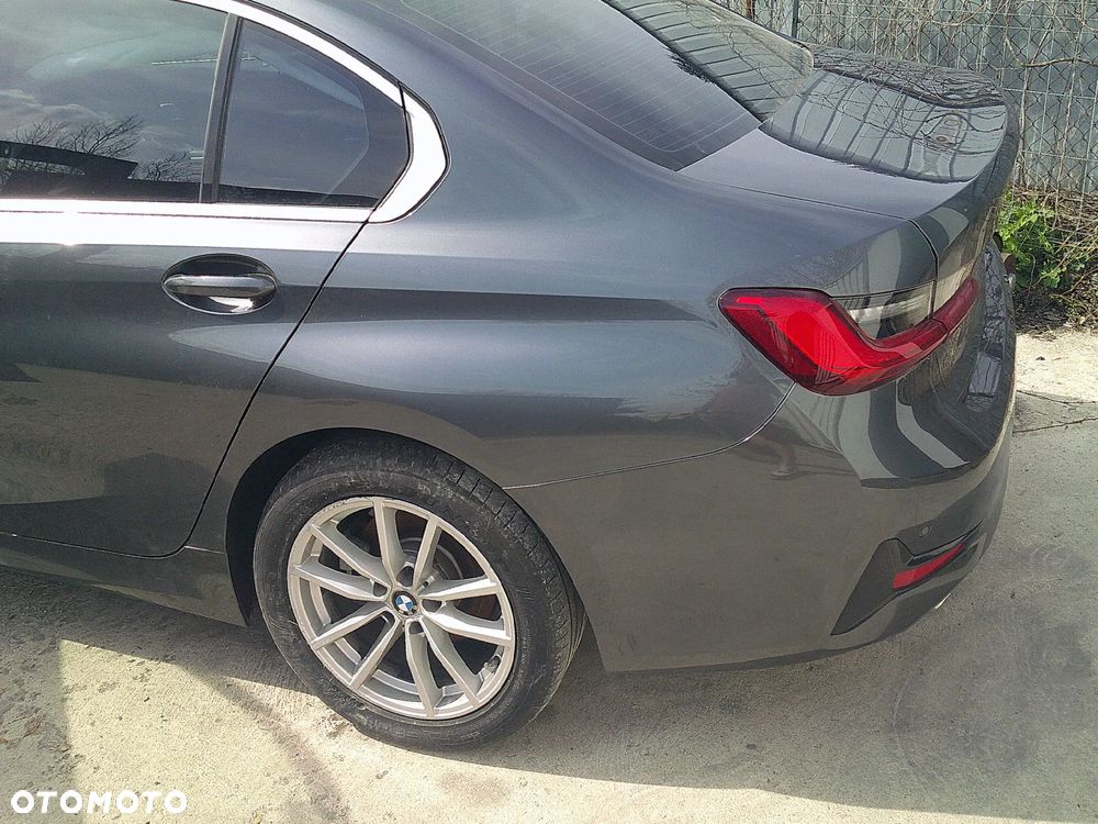 Tył klapa tylna zderzak lampy grafit B39 BMW 3 G30 - 3