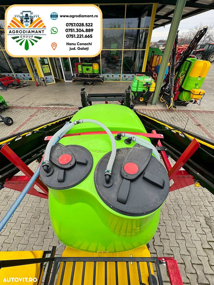 Alta Instalatie de erbicidat tractata full hidraulica DEMAROL CYCLON 2000L - 19