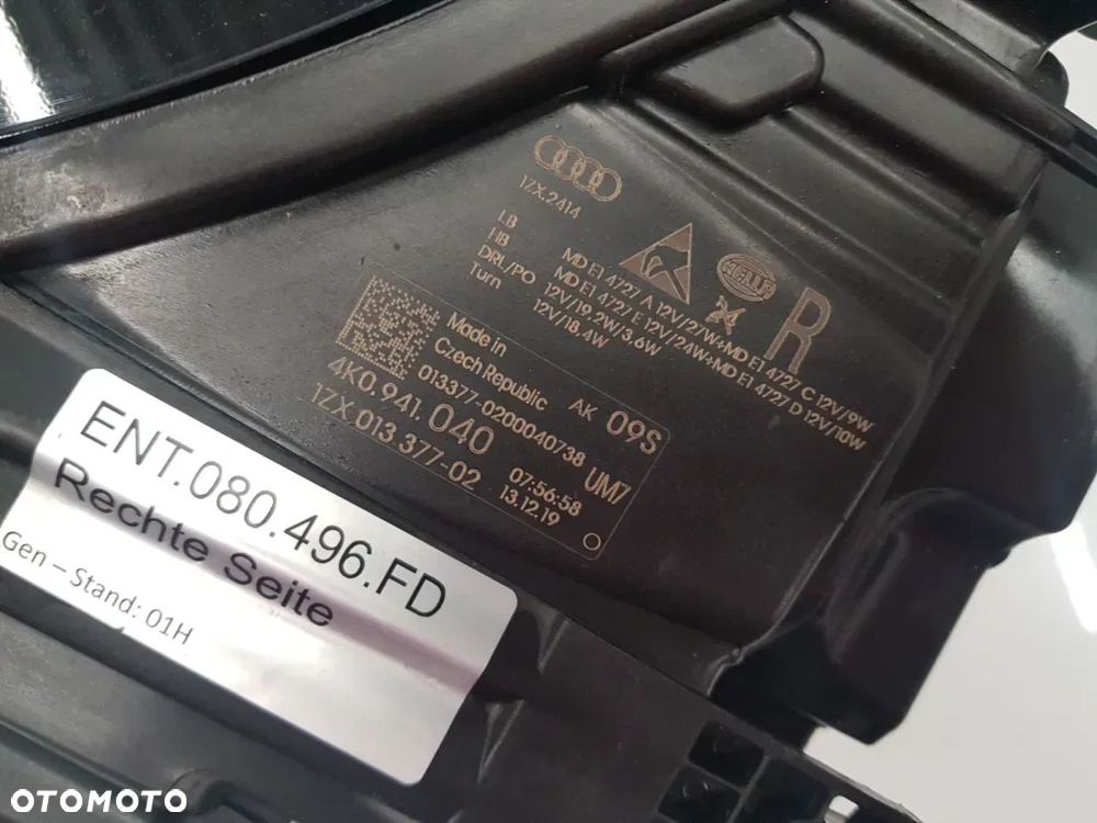 Lampy reflektory full led AUDI A6 C8 LEWA PRAWA komplet EUROPA - 15