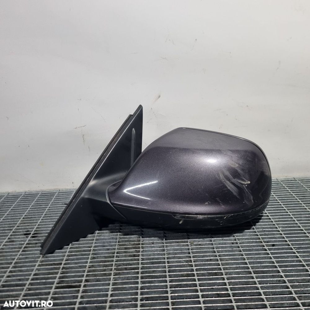 Oglinda stanga AUDI Q5 2008 - 2015 4 Usi GREY LZ4X 1J1J (1485) Cu rabatare electrică - 1