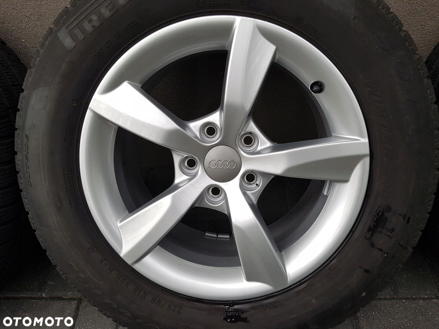 AUDI A6 C7 koła zimowe felga felgi 225/60/16 4G0071496 - 5