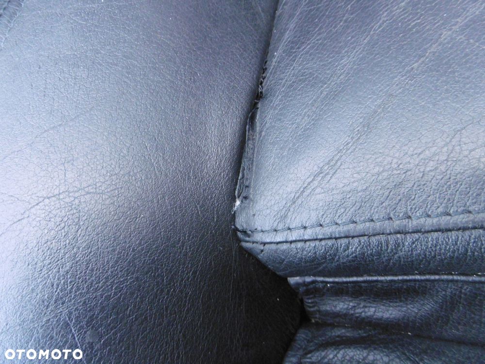 fotele przednie sportsize czarna skóra skórzane bmw e46 sedan kombi - 4