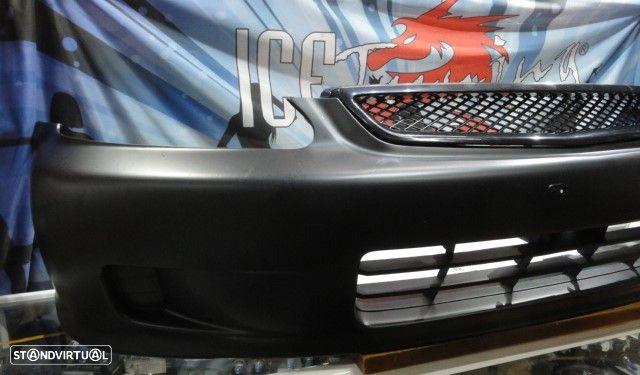 Para-choques frontal honda civic 1999-2001 2 / 3 / 4 portas em plástico ABS - 8