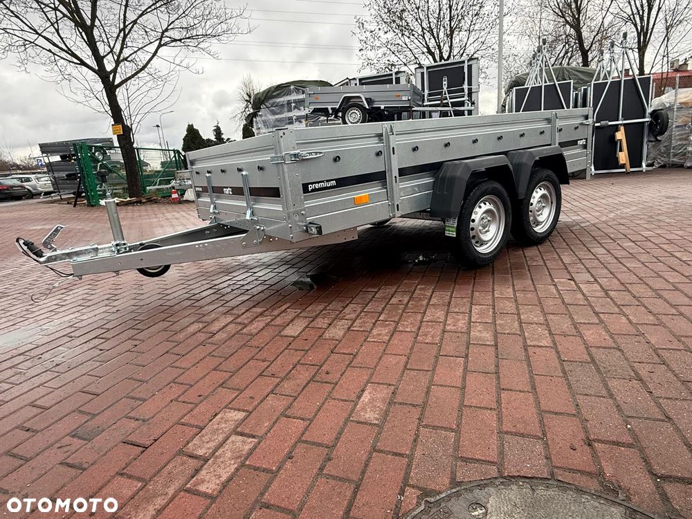 Martz Przyczepa Martz Premium 300/2 2 oś 300x150x40cm dwuosiowa DMC 750kg dostawa - 10