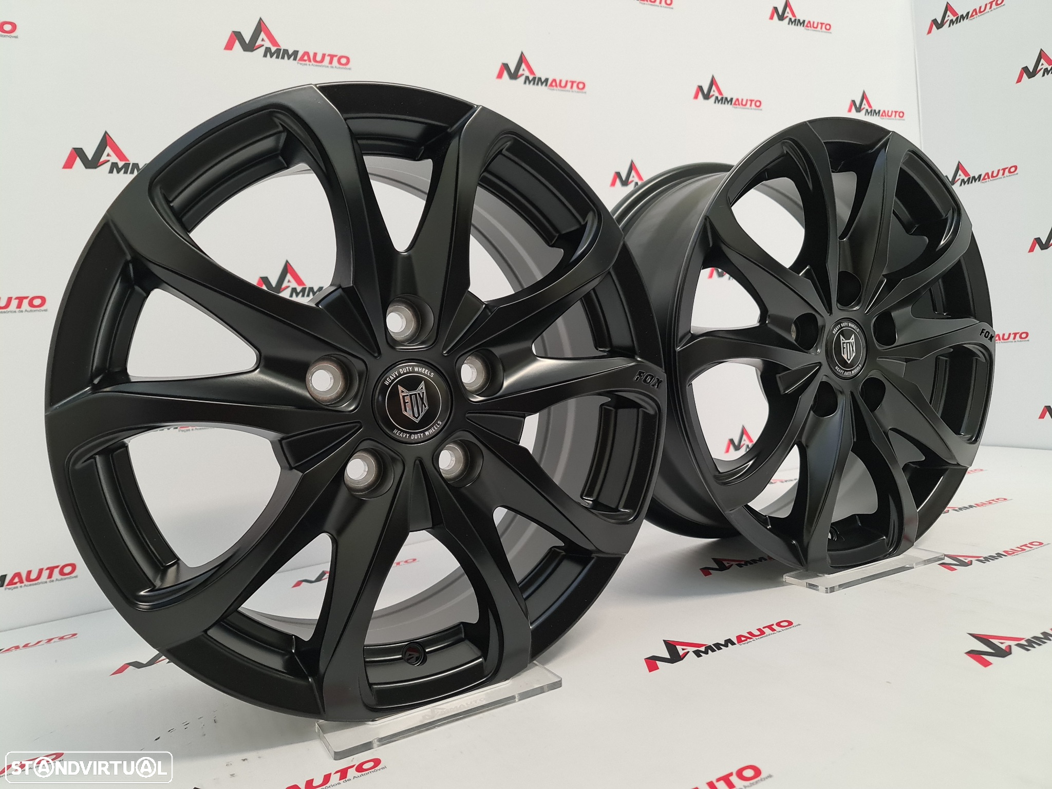 Jantes Fox OPUS2 Black 16 (5x118) - 2