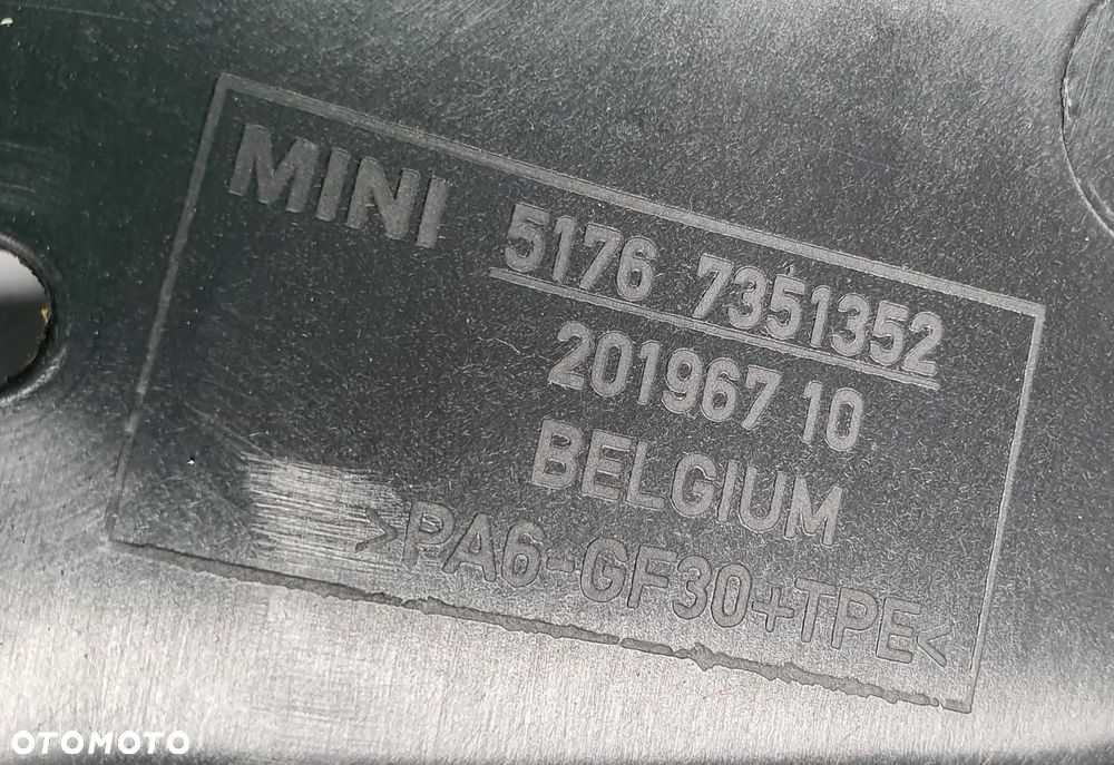 MOCOWANIE USZCZELKI POKRYWY SILNIKA PRAWE MINI COOPER CLUBMAN F54 7351352 - 4