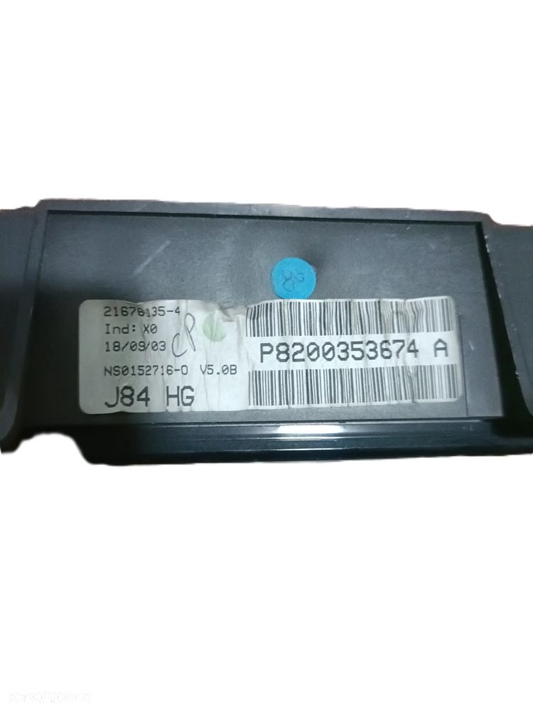 RENAULT SCENIC II 03-09 1,9 DCI liczniki zegary P8200353674A * - 4