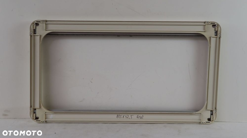 KAMPER PRZYCZEPA KEMPINGOWA MOSKITIERA ROLETA OKNA 87,5 CM X 42,5 CM - 4