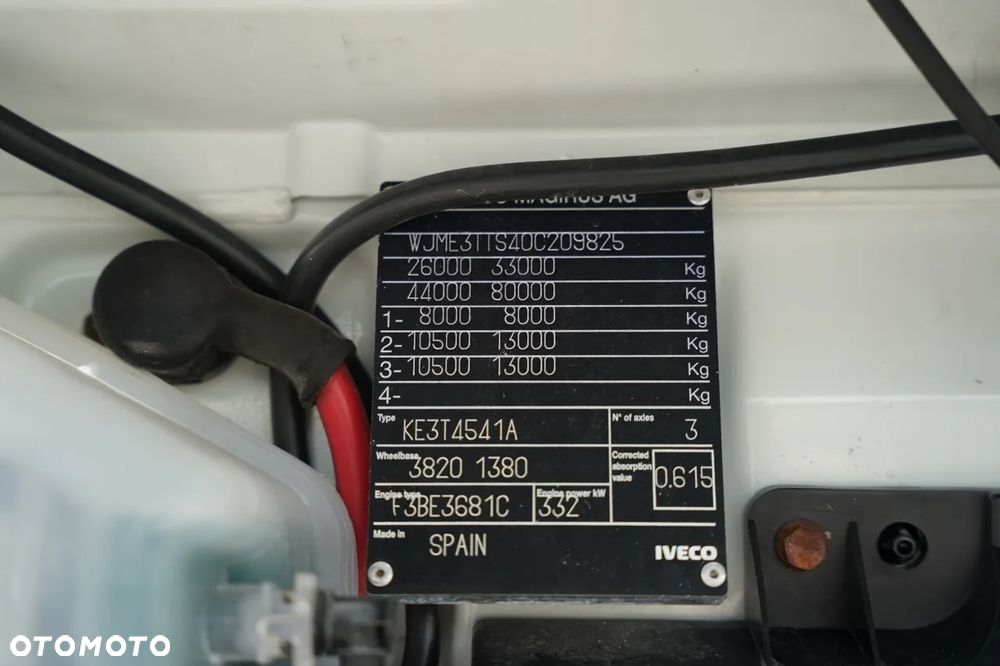 Iveco TRAKKER 450 / 6X4 / WYWROTKA / HYDROKLAPA / HYDROBURTA / BORDMATIC / CZOŁOWNICA / EURO 5 / - 38