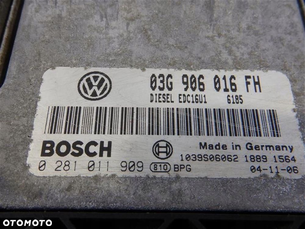 Zestaw odpalający startowy Seat Altea 2004-2015 2.0 TDI 140KM ORYGINAŁ - 15