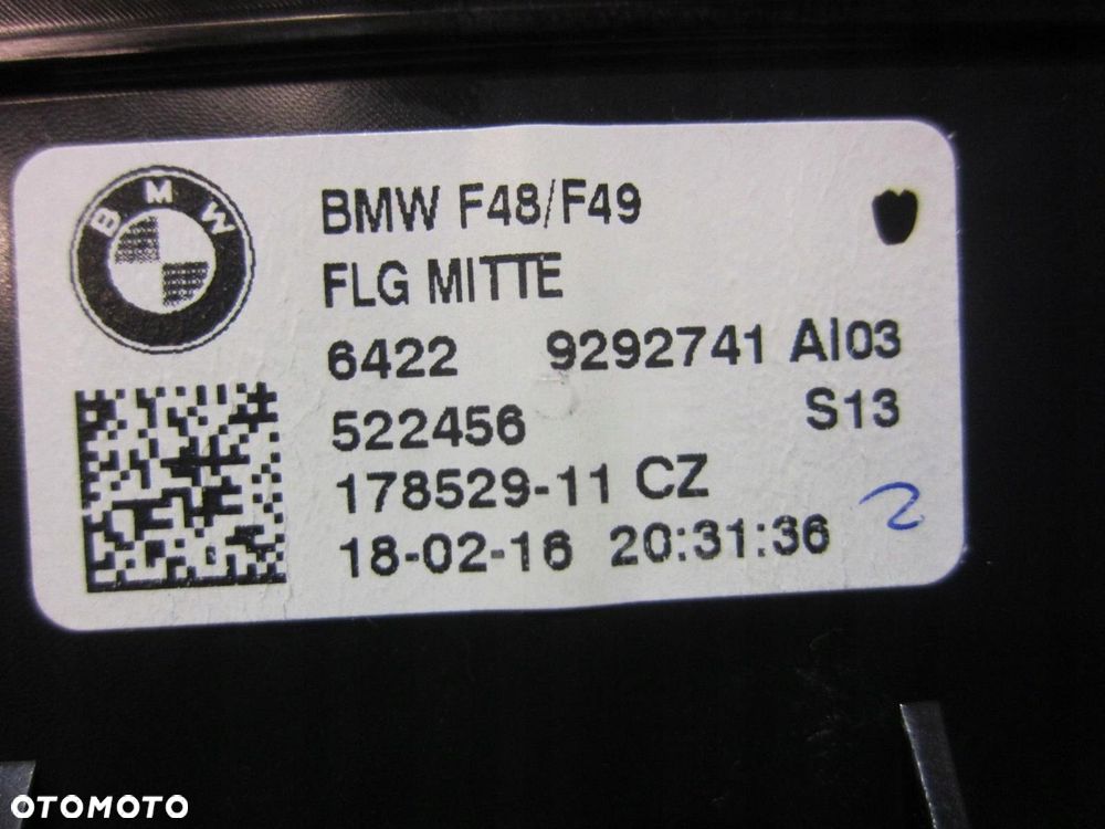 BMW X1 F48 LISTWY DEKORY DESKI PERLGLANZ KPL 9347747 9332240 51459347747 - 8