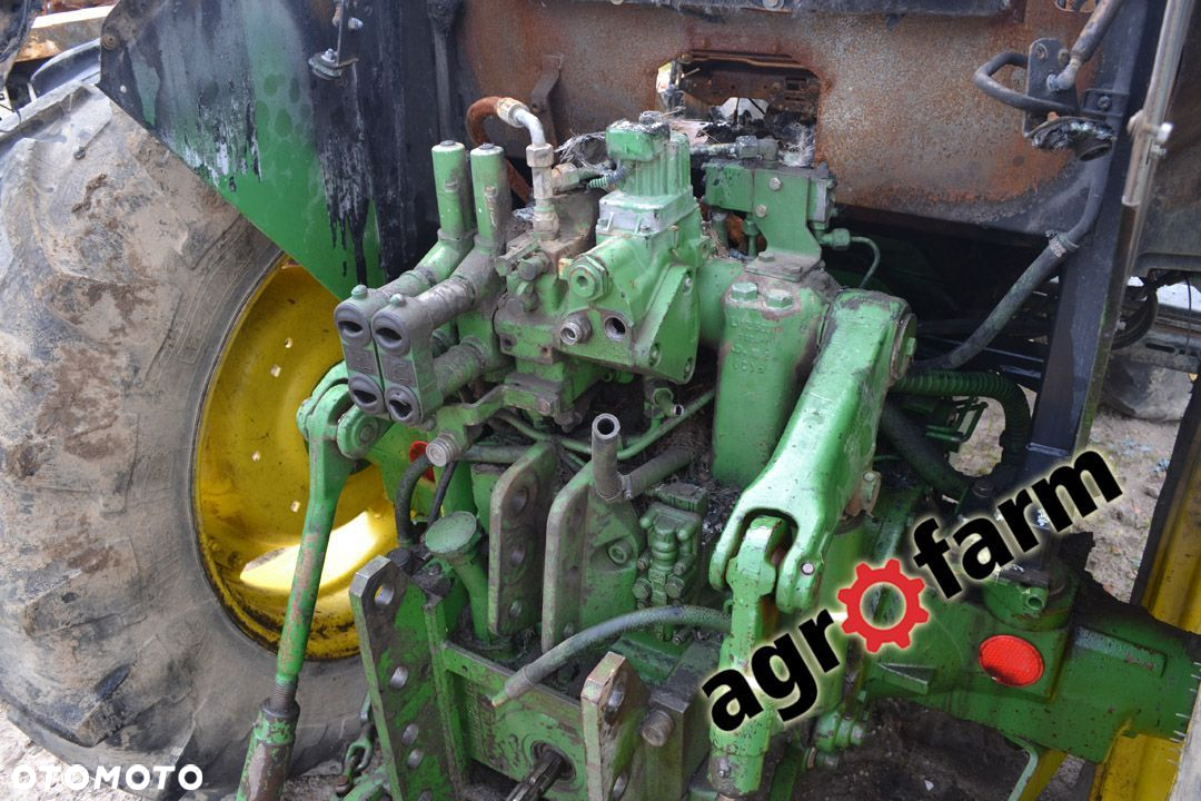 John Deere części 6200 SE 6100 silnik skrzynia zwolnica wał głowica zwrotnica zwolnica dyferencjał - 3