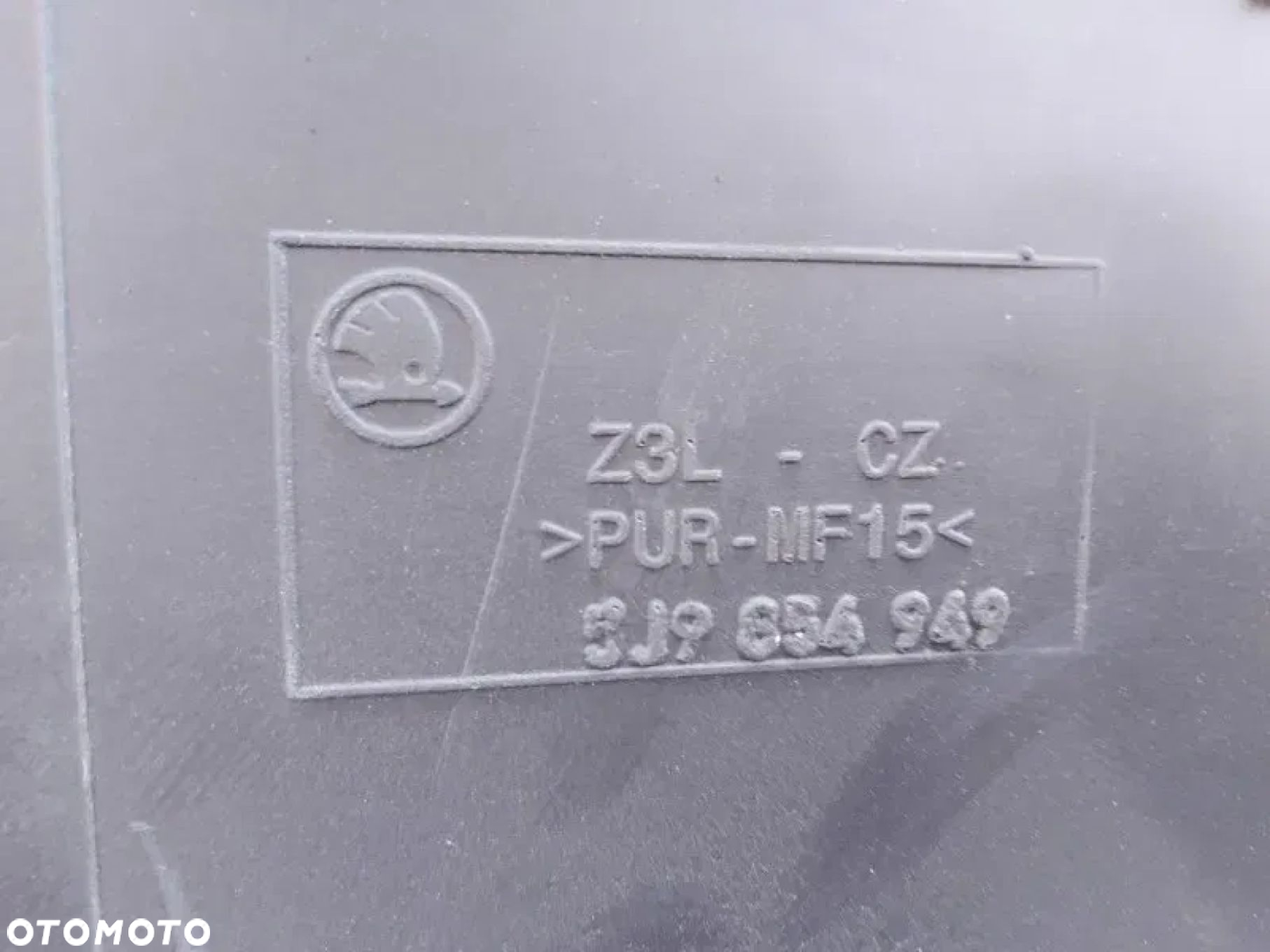 Listwa Drzwi Tylna Lewa Tył Skoda Fabia II Scout 5J9854949 - 3