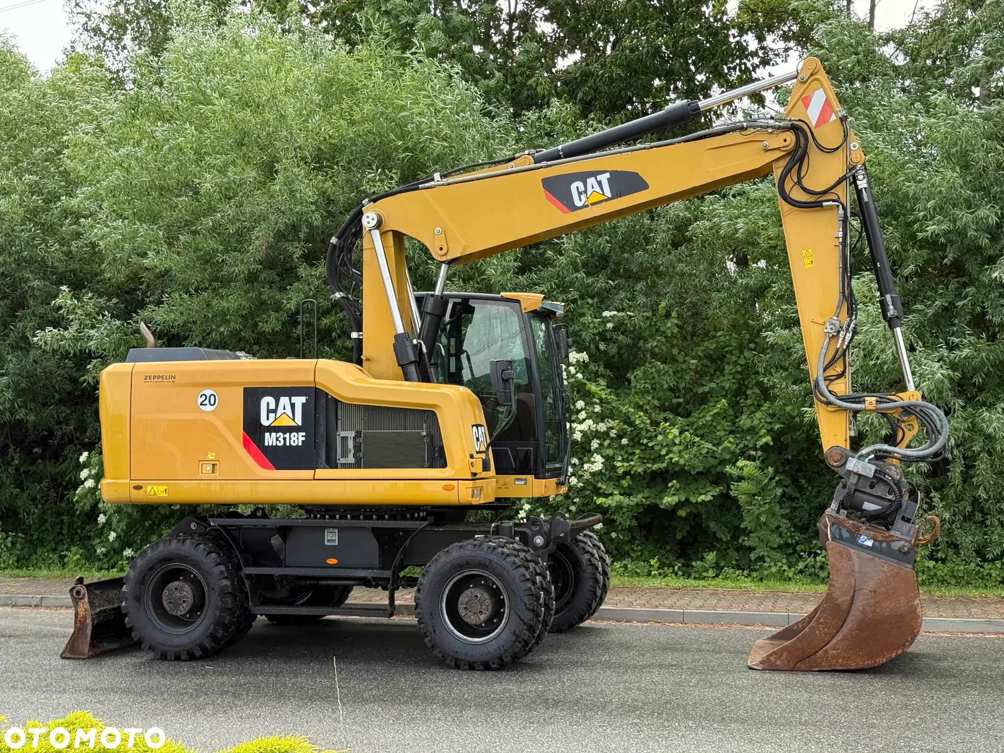 Caterpillar CAT 318 F * Powertilt * Sprowadzony* 9700 MTG * Caterpillar * Stan Perfekcyjny - 10