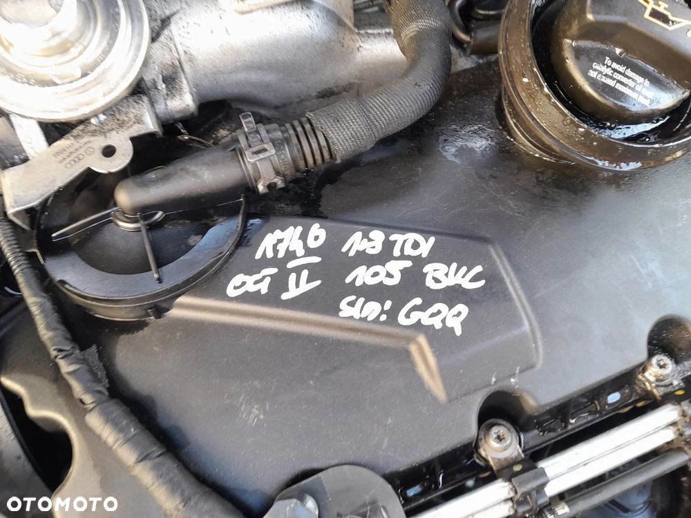 SKODA OCTAVIA II SILNIK 1.9 TDI 105KM DIESEL OZNACZENIE: BKC - 2