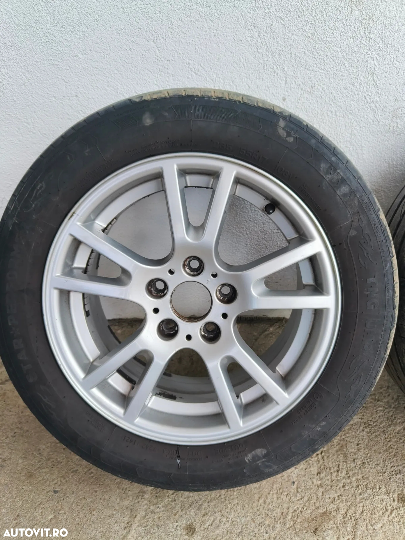 Set jante BMW 17 style 148 dedicate BMW X3 E83 8J 17 ET 46 ( anvelopele nu sunt bune) - 3