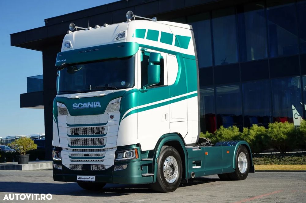 Scania S 500 / RETARDER / I-PARK COOL / COMPLET AIRMATIC / JANTE DIN ALIAJ / PIELE / - 1