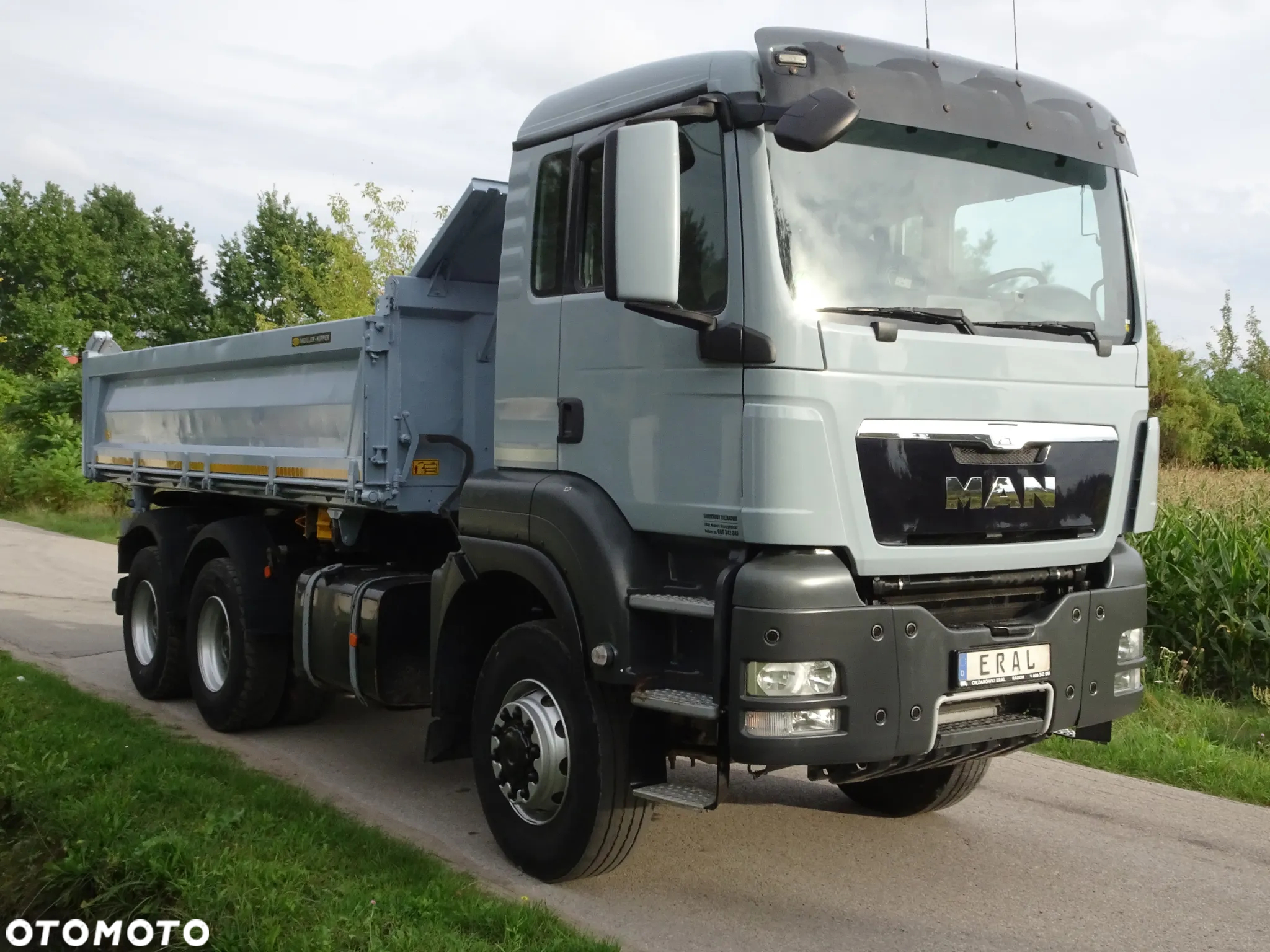 MAN TGS 26.480 6X6  Kipper Meiller 3-stronny Hydroburta stan idealny - 12