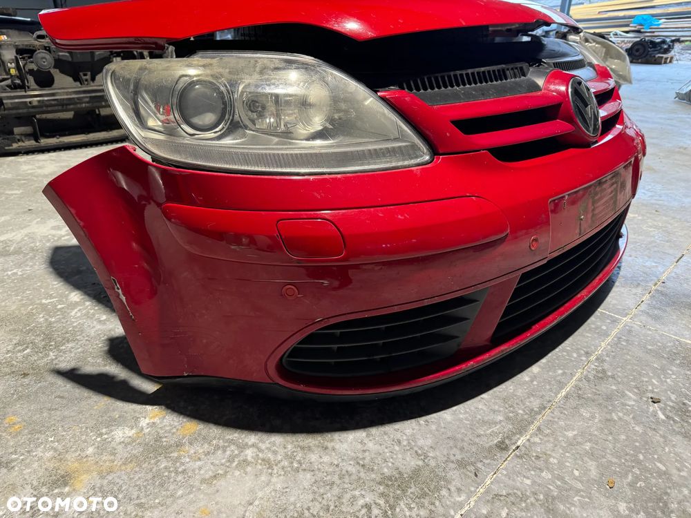 PRZÓD KOMPLETNY ZDERZAK PAS MASKA REFLEKTOR XENON VW GOLF PLUS - 9