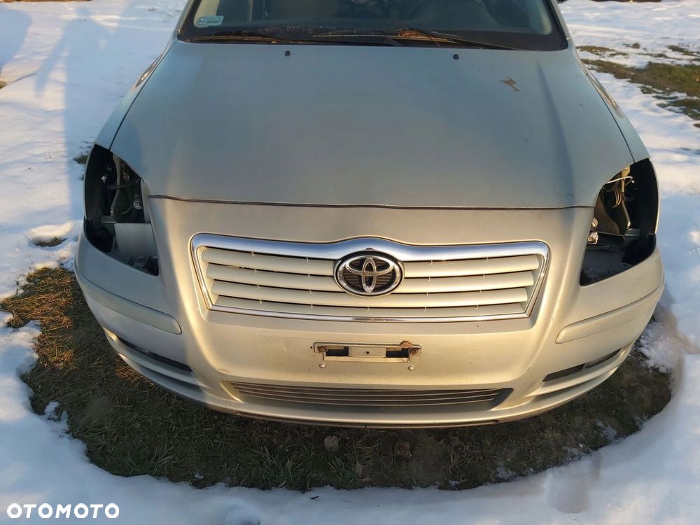 TOYOTA Avensis T25 kompletny przód zderzak maska błotnik lampa chłodnice - 3