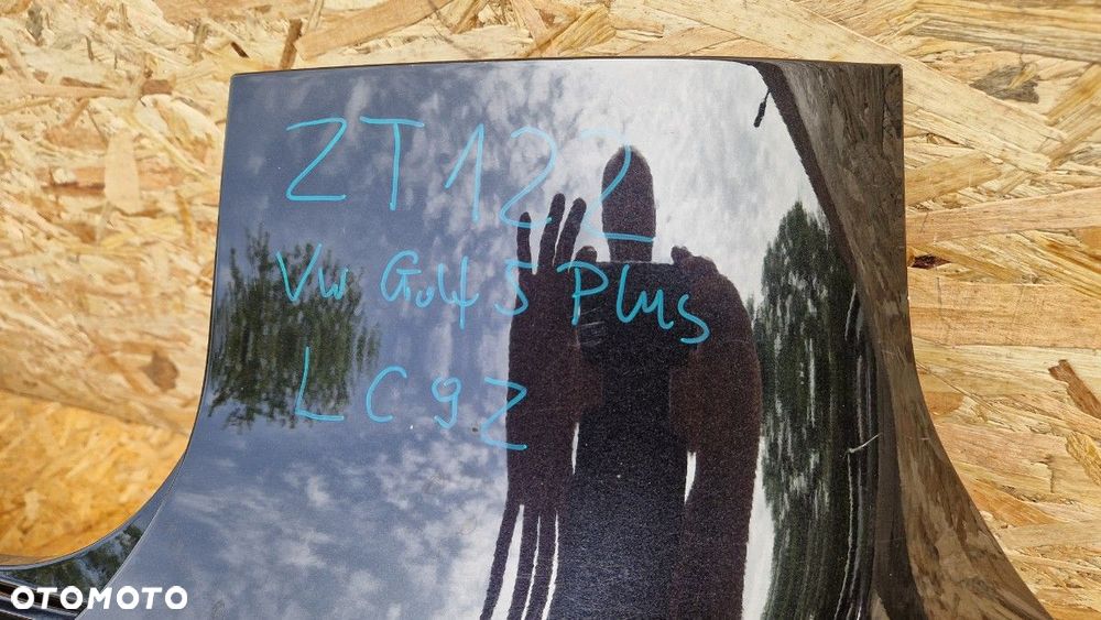 VW GOLF V 5 PLUS LC9Z ZDERZAK TYŁ TYLNY PDC - 2