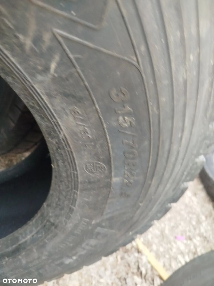 315/70R22.5 154L Goodyear Fuelmax D 1x95% bieżnika. - 7