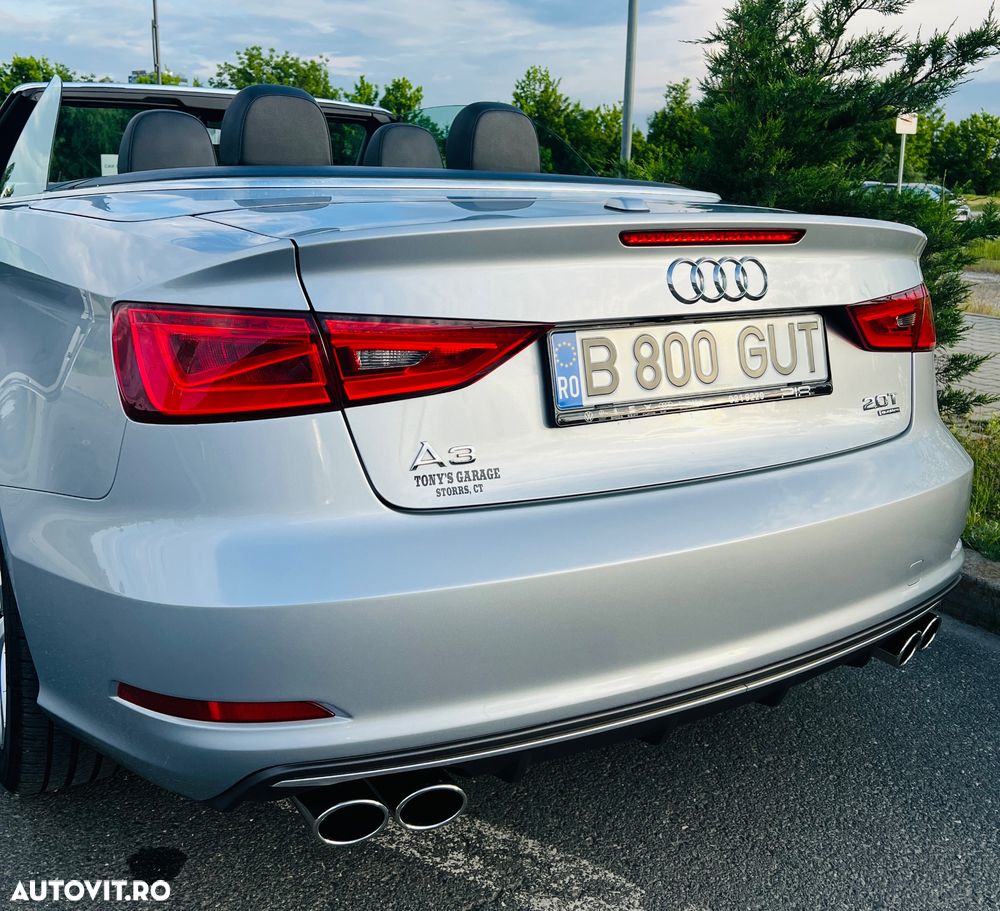 Audi A3 Cabrio 2.0 TFSI S tronic S Line Sportpaket - 21