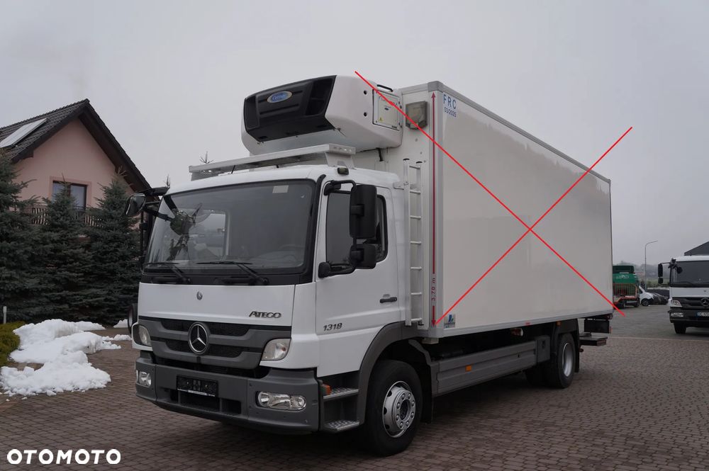 Mercedes-Benz ATEGO 1318 EURO 5 RAMA DO ZABUDOWY MANUAL 1322 - 1